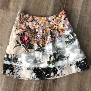 Anthropologie patch work style skirt